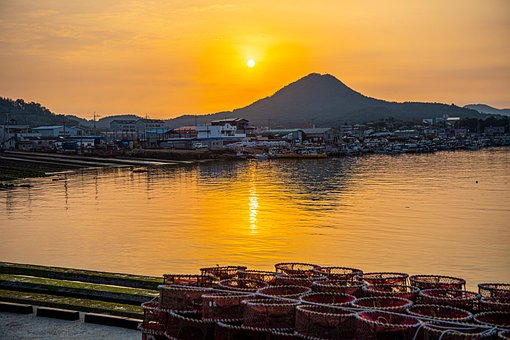 Free Sunrise Sea photo and picture