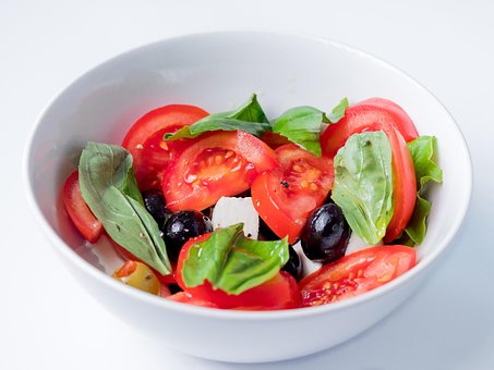 Salat, Tomaten, Lebensmittel, Gericht