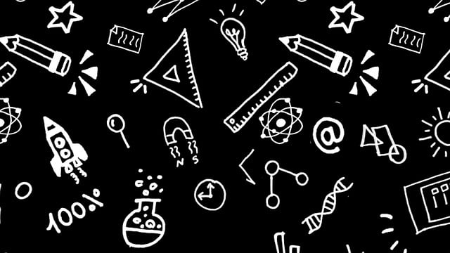 Free back to school education hand drawn illustration