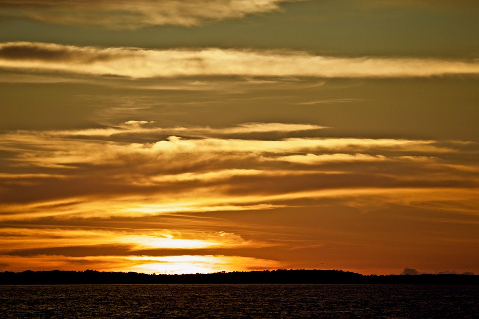 Sunset Sea Clouds - Free photo on Pixabay