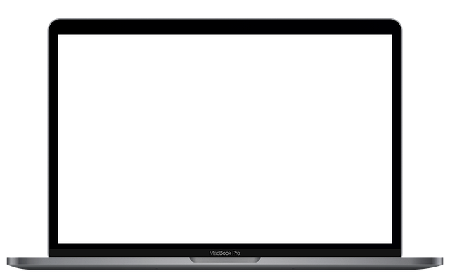 Free laptop screen apple illustration