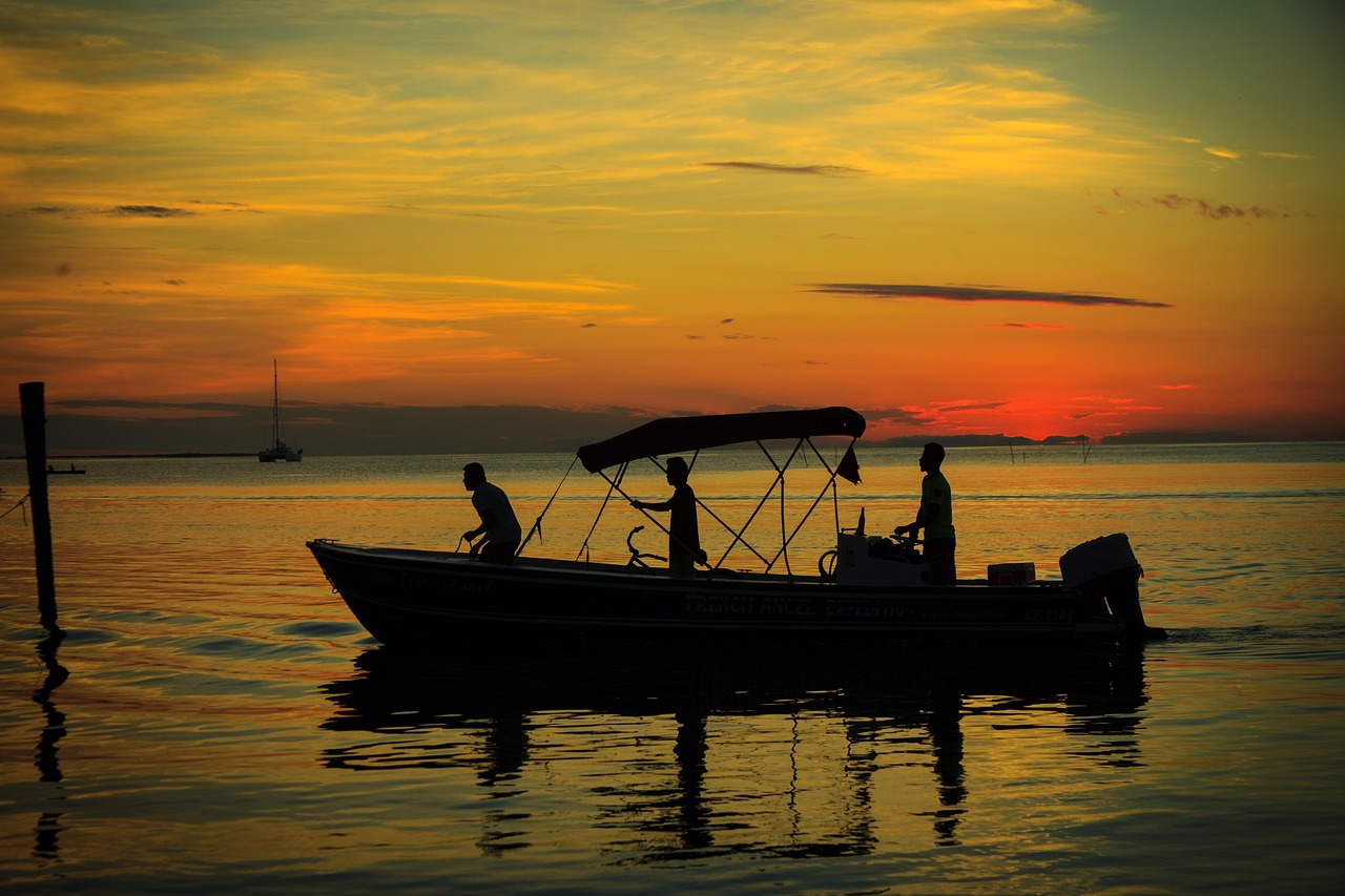 Sunset Boat Lake - Free photo on Pixabay - Pixabay