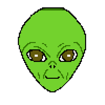 Buitenaards Wezen, Pixel, Ufo, De Ruimte