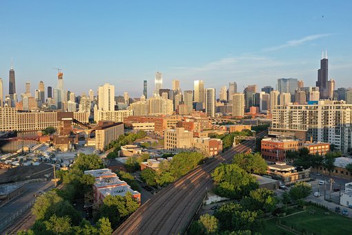 Free Chicago Skyline photo and picture