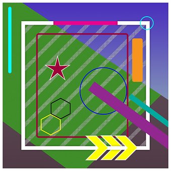 Abstrakt, Platz, Geometrisch, Muster