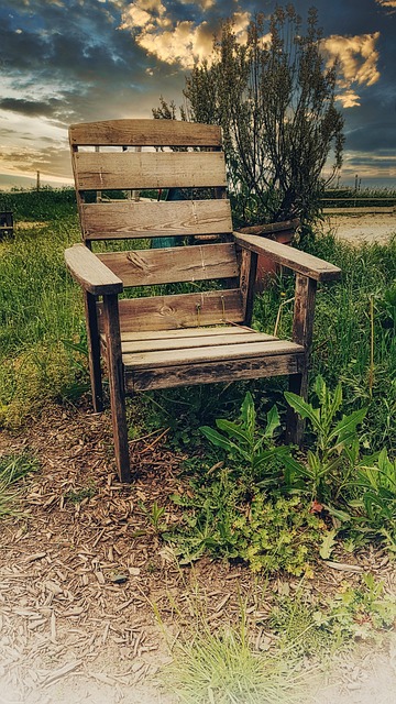 Free Chair Garden photo and picture