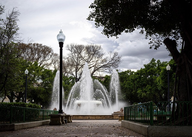 Fonte, Agua, Fluxo, Molhado, Construção