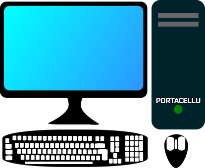 Computer, Hardware, Skrivebord, Udstyr