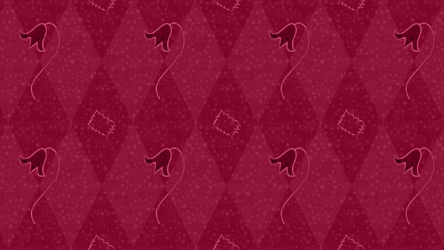 Free flowers pattern background illustration