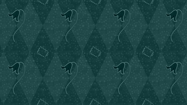 Free flowers pattern background illustration