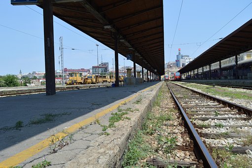 Free No People Train Station photo and picture
