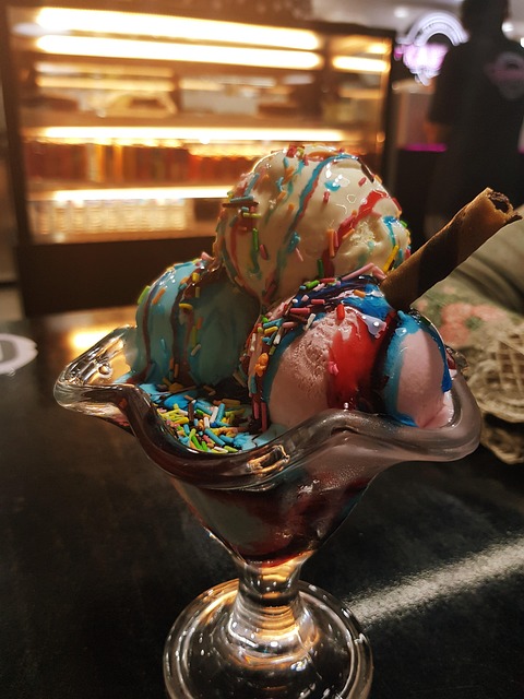 Free Ice Cream Ice Cream Sundae photo and picture