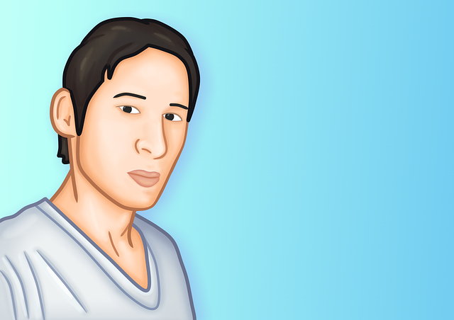 Free man guy young illustration