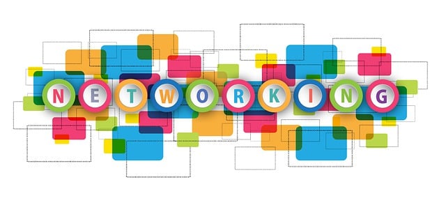 Free networking banner internet illustration