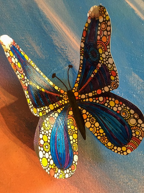 Free Butterfly Painting photo and picture