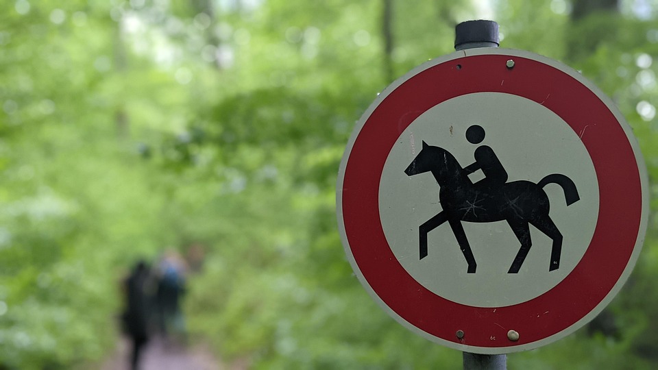 No Riders Prohibitory Horses - Free photo on Pixabay