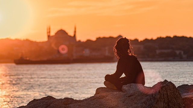 Free Sunset Mosque photo and picture