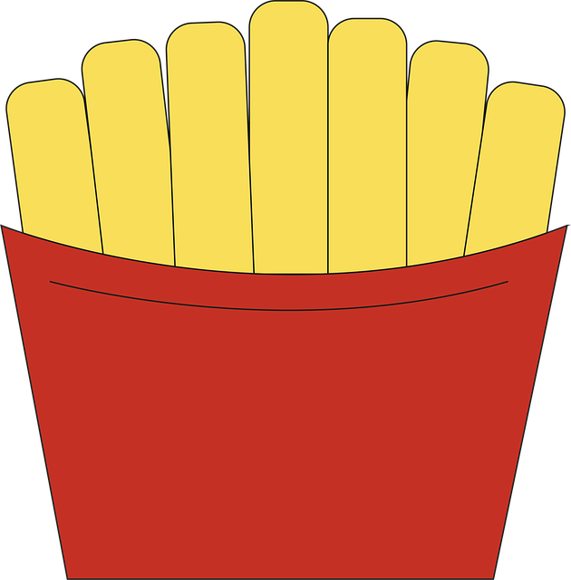 Franse Frietjes, Fast Food, Lunch