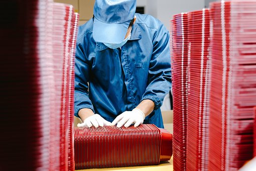 Werk, Mooie Meid, Vrouwelijk, Dienblad