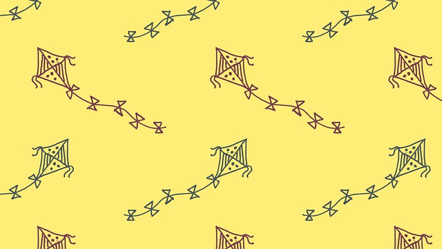 Download Kite, Pattern, Background. Royalty-Free Stock Illustration