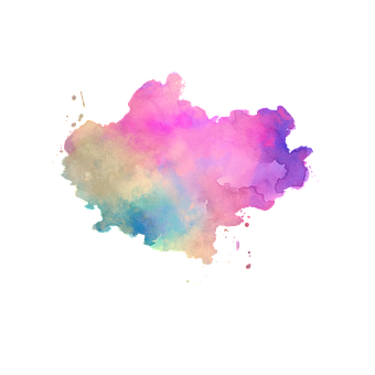 Aquarela, Respingo De Água, Colorido