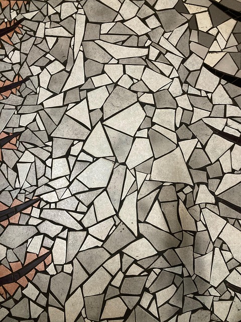 Mosaico, Losas, Piezas, Patrón