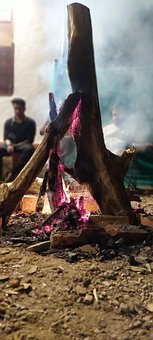 Free Bonfire Evening photo and picture