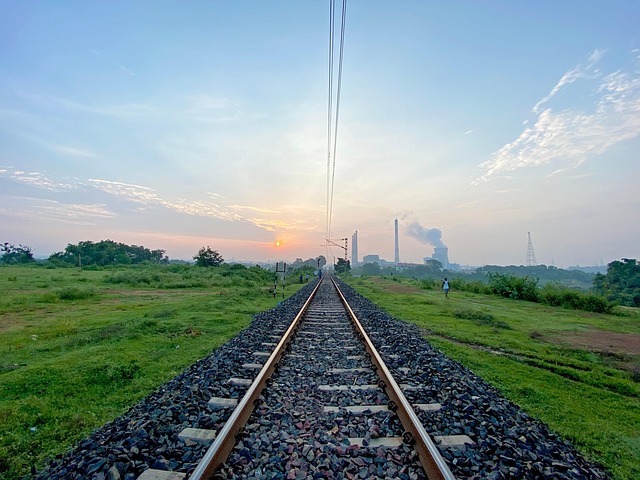 Vía Férrea, Mañana, Amanecer
