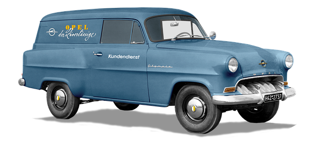 Free opel olympia born 1953-54 caravan illustration