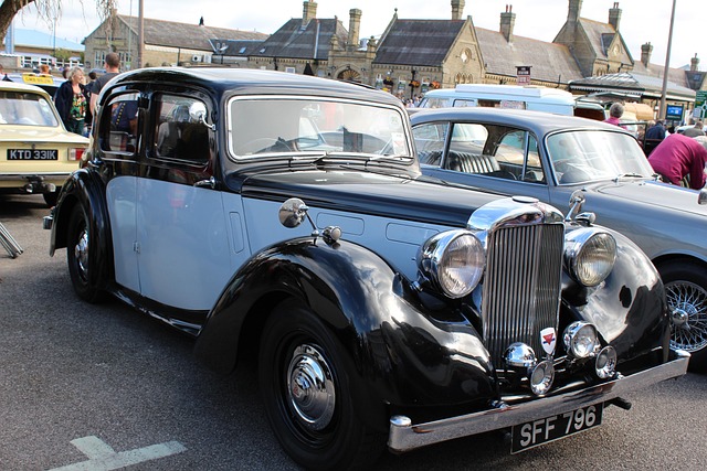 Wagen, Jahrgang, Wolseley, Alt, Retro