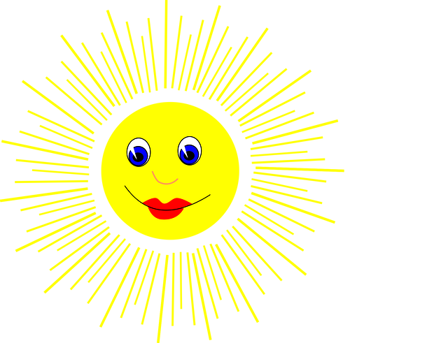 Free Sun Smile vector and picture
