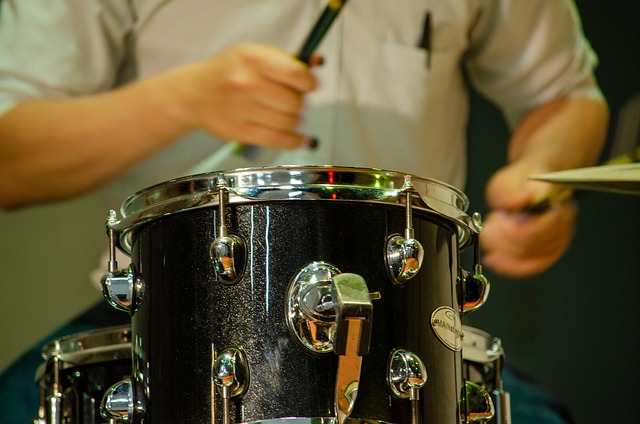 Musiker, Batteri, Musik, Instrument