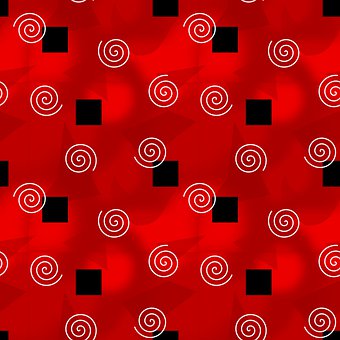 Textura, Vermelho, Espirais, Dados