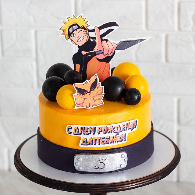 Free Naruto Cake photo and picture