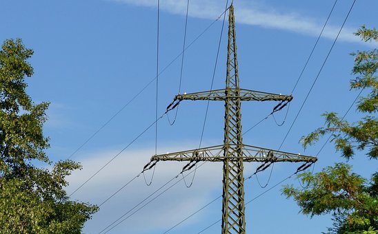 Free Power Pole Power Lines photo and picture