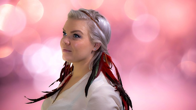 Frau, Modell, Mädchen, Mode, Gesicht