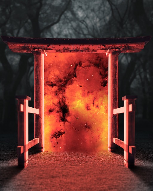 Free Portal Fire photo and picture