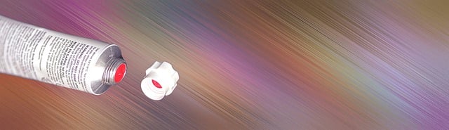 Free paint tube acrylic illustration