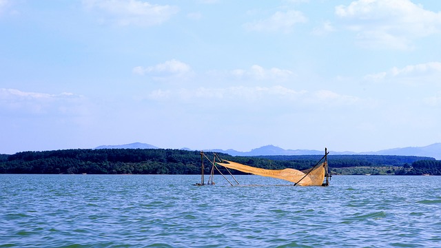 Lake Net Raft Lake Fishing Net Raft - Free photo on Pixabay - Pixabay
