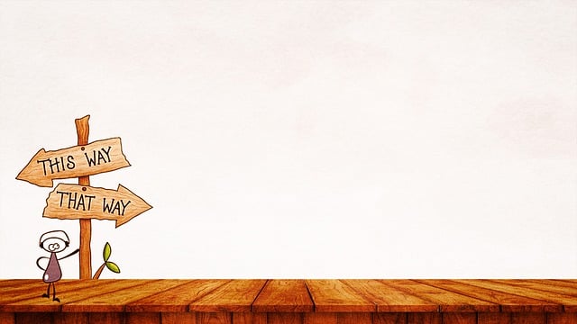 Free direction man headphones illustration