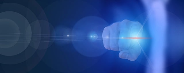 Free finger touch light illustration