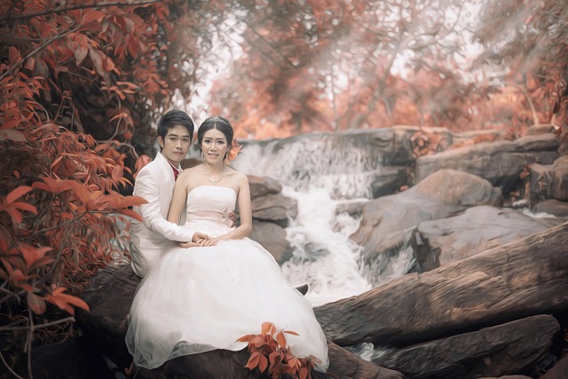 Free Wedding Couple photo and picture