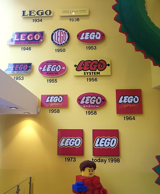 Lego, Væg, Logo