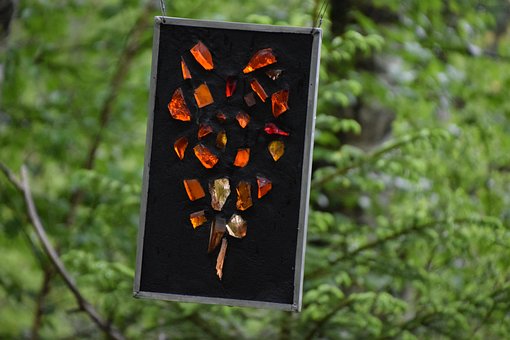 Free Stained Glass Forest photo and picture