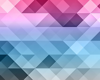 Free Triangles Mosaic illustration and picture