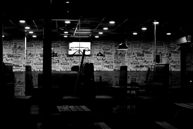 Free Monochrome Restaurant photo and picture