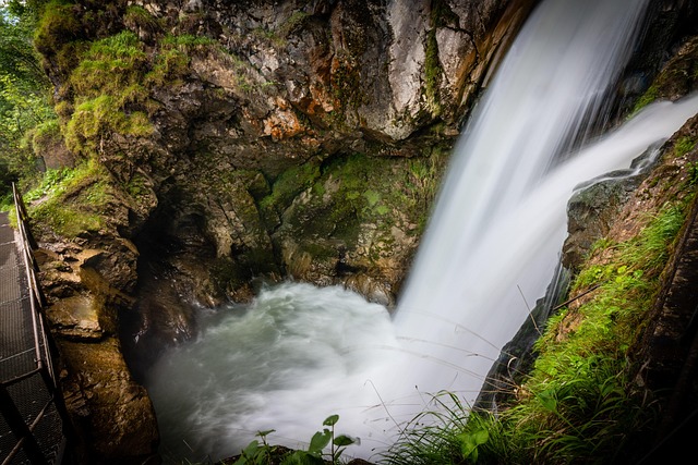 Водопад, Пеший Туризм, Природа, Лес