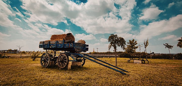 Free Farm Cart photo and picture