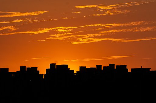 Free Sunset City photo and picture