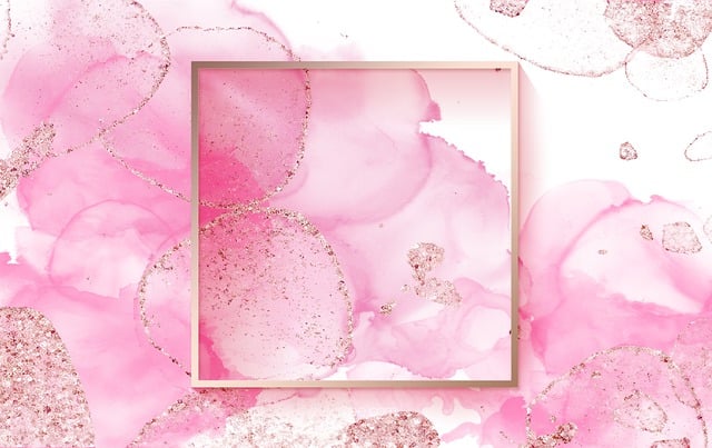 Free frame border flower illustration